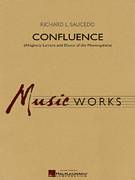 Cover icon of Confluence (COMPLETE) sheet music for concert band by Richard L. Saucedo, intermediate skill level