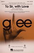 Cover icon of To Sir, With Love sheet music for choir (2-Part) by Don Black, Marc London, Adam Anders, Glee Cast, Lulu, Miscellaneous, Roger Emerson and Tim Davis, intermediate duet