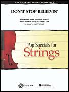 Cover icon of Don't Stop Believin' (COMPLETE) sheet music for orchestra by Steve Perry, Jonathan Cain, Neal Schon, Journey and Larry Moore, intermediate skill level