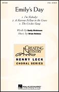 Cover icon of Emily's Day (Choral Collection) sheet music for choir (2-Part) by Brian Holmes and Emily Dickinson, intermediate duet