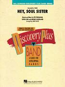 Cover icon of Hey, Soul Sister (COMPLETE) sheet music for concert band by James Kazik, Amund Bjorklund, Espen Lind, Pat Monahan and Train, intermediate skill level