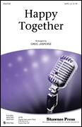 Cover icon of Happy Together (arr. Audrey Snyder) sheet music for choir (SATB: soprano, alto, tenor, bass) by Greg Jasperse, Alan Gordon, Garry Bonner and The Turtles, intermediate skill level