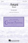 Cover icon of Amani (Peace) sheet music for choir (3-Part Mixed) by Audrey Snyder, intermediate skill level
