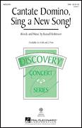 Cover icon of Cantate Domino, Sing A New Song! sheet music for choir (SAB: soprano, alto, bass) by Russell Robinson, intermediate skill level