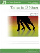 Cover icon of Tango In D Minor sheet music for piano four hands by Carolyn Miller, intermediate skill level