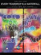 Cover icon of Every Teardrop Is A Waterfall sheet music for voice, piano or guitar by Coldplay, Adrienne Anderson, Brian Eno, Chris Martin, Guy Berryman, Jon Buckland, Peter Allen and Will Champion, intermediate skill level