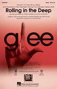 Cover icon of Rolling In The Deep sheet music for choir (SSA: soprano, alto) by Paul Epworth, Adele Adkins, Adam Anders, Adele, Glee Cast, Mark Brymer and Tim Davis, intermediate skill level