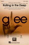 Cover icon of Rolling In The Deep sheet music for choir (TTBB: tenor, bass) by Paul Epworth, Adele Adkins, Adam Anders, Adele, Glee Cast, Mark Brymer and Tim Davis, intermediate skill level