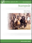 Cover icon of Stampede sheet music for piano solo (elementary) by Carolyn Miller, beginner piano (elementary)