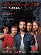 Cover icon of Moves Like Jagger sheet music for voice, piano or guitar by Maroon 5 featuring Christina Aguilera, Christina Aguilera, Maroon 5, Adam Levine, Ammar Malk, Benjamin Levin and Johan Schuster, intermediate skill level