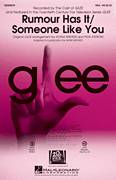 Cover icon of Rumour Has It / Someone Like You sheet music for choir (SSA: soprano, alto) by Mark Brymer, Adele Adkins, Dan Wilson, Ryan Tedder, Adam Anders, Adele, Glee Cast, Miscellaneous and Peer Astrom, intermediate skill level