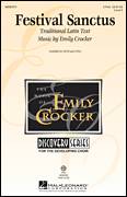 Cover icon of Festival Sanctus sheet music for choir (2-Part) by Emily Crocker, intermediate duet