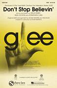 Cover icon of Don't Stop Believin' sheet music for choir (SAB: soprano, alto, bass) by Roger Emerson, Glee Cast, Journey and Steve Perry, intermediate skill level