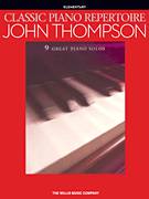 Cover icon of Tiptoe sheet music for piano solo (elementary) by John Thompson, beginner piano (elementary)