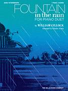 Cover icon of Fountain In The Rain sheet music for piano four hands by Glenda Austin and William Gillock, intermediate skill level