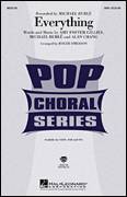 Cover icon of Everything sheet music for choir (SATB: soprano, alto, tenor, bass) by Roger Emerson and Michael Buble, intermediate skill level