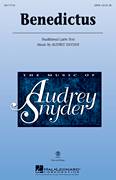 Cover icon of Benedictus sheet music for choir (SSA: soprano, alto) by Audrey Snyder, intermediate skill level
