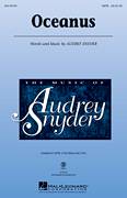 Cover icon of Oceanus sheet music for choir (SATB: soprano, alto, tenor, bass) by Audrey Snyder, intermediate skill level