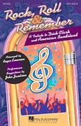 Cover icon of Rock, Roll and Remember: A Tribute To Dick Clark and American Bandstand (Medley) sheet music for choir (SAB: soprano, alto, bass) by Roger Emerson and Glee Cast, intermediate skill level
