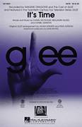 Cover icon of It's Time sheet music for choir (SSA: soprano, alto) by Mark Brymer and Glee Cast, intermediate skill level
