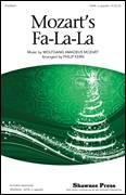 Cover icon of Mozart's Fa-La-La sheet music for choir (SAB: soprano, alto, bass) by Wolfgang Amadeus Mozart and Philip Kern, classical score, intermediate skill level