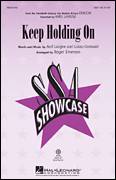 Cover icon of Keep Holding On sheet music for choir (SSA: soprano, alto) by Roger Emerson, intermediate skill level