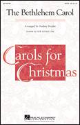 Cover icon of The Bethlehem Carol sheet music for choir (SAB: soprano, alto, bass) by Audrey Snyder, intermediate skill level