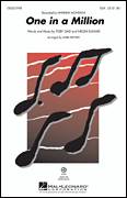 Cover icon of One In A Million sheet music for choir (SSA: soprano, alto) by Mark Brymer and Hannah Montana, intermediate skill level