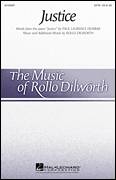 Cover icon of Justice sheet music for choir (SATB: soprano, alto, tenor, bass) by Rollo Dilworth, intermediate skill level