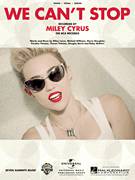 Cover icon of We Can't Stop sheet music for voice, piano or guitar by Miley Cyrus, intermediate skill level
