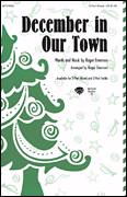Cover icon of December In Our Town sheet music for choir (3-Part Mixed) by Roger Emerson, intermediate skill level