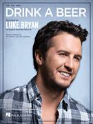 Cover icon of Drink A Beer sheet music for voice, piano or guitar by Luke Bryan, intermediate skill level