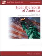Cover icon of Hear The Spirit Of America sheet music for piano solo (elementary) by Marilyn Briant and Andrew Zatman, beginner piano (elementary)