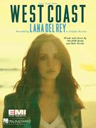 Cover icon of West Coast sheet music for voice, piano or guitar by Lana Del Rey, Elizabeth Grant and Rick Nowels, intermediate skill level