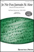 Cover icon of Je Ne Fus Jamais Si Aise sheet music for choir (3-Part Mixed) by Pierre Certon and Jerry Estes, intermediate skill level