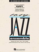 Cover icon of Happy (from Despicable Me 2) (COMPLETE) sheet music for jazz band by Pharrell Williams, John Berry and Pharrell, intermediate skill level