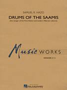 Cover icon of Drums of the Saamis (COMPLETE) sheet music for concert band by Samuel R. Hazo, intermediate skill level