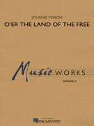 Cover icon of O'er the Land of the Free (COMPLETE) sheet music for concert band by Johnnie Vinson, intermediate skill level