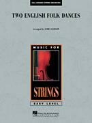 Cover icon of Two English Folk Dances (COMPLETE) sheet music for orchestra by James Curnow, intermediate skill level