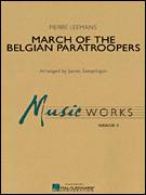 Cover icon of March Of The Belgian Paratroopers (COMPLETE) sheet music for concert band by James Swearingen and Pierre Leemans, intermediate skill level