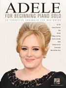 Cover icon of Chasing Pavements, (beginner) sheet music for piano solo by Adele, Adele Adkins and Francis White, beginner skill level