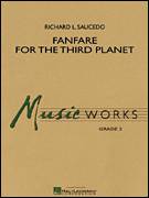 Cover icon of Fanfare for the Third Planet (COMPLETE) sheet music for concert band by Richard L. Saucedo, intermediate skill level
