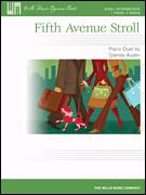 Cover icon of Fifth Avenue Stroll sheet music for piano four hands by Glenda Austin, intermediate skill level