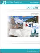 Cover icon of Bonjour sheet music for piano solo (elementary) by Carolyn Miller, beginner piano (elementary)