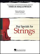 Cover icon of This Is Halloween (COMPLETE) sheet music for orchestra by Danny Elfman and James Kazik, intermediate skill level