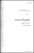 Cover icon of Sainte-Chapelle sheet music for choir (SSAATTBB) by Eric Whitacre and Charles Anthony Silvestre, classical score, intermediate skill level