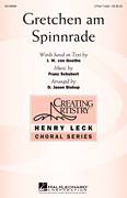 Cover icon of Gretchen At The Spinning Wheel (Gretchen Am Spinnrade) sheet music for choir (3-Part Treble) by Franz Schubert, D. Jason Bishop and J.W. von Goethe, classical score, intermediate skill level