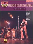 Cover icon of Bad Moon Rising sheet music for guitar (tablature, play-along) by Creedence Clearwater Revival and John Fogerty, intermediate skill level