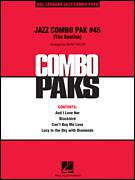 Cover icon of Jazz Combo Pak #45 (The Beatles) (complete set of parts) sheet music for jazz band by The Beatles and Mark Taylor, intermediate skill level