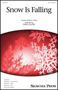 Cover icon of Snow Is Falling sheet music for choir (3-Part Mixed) by Greg Gilpin and Miscellaneous, intermediate skill level